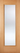 LPD Doors - Eindhoven Internal Door with bevelled glazed panel and decorative beading in pre-finished oak.; #finish_pre-finished-oak