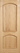 LPD Doors - Traditional Louis internal door with two shaped raised panels in unfinished oak.; #finish_unfinished-oak