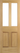 LPD Doors - Malton Internal Door in unfinished oak with two panels and bolection moulding.; #finish_unfinished-oak