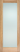 LPD Doors - Pattern 10 Internal Door in unfinished Oak with large frosted glass centre panel.; #finish_unfinished-oak
