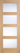 LPD Doors - Internal Shaker door with four frosted glazed panels and pre-finished oak finish.; #finish_pre-finished-oak