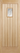 LPD Doors - Modern oak Suffolk external door with double glazed panel and raised moulding.; #finish_unfinished-oak