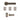 Deanta - Deanta - Olympia Complete Door Pack - Latch Door - 3" Hinges; #finish_antique-brass