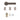 Deanta - Deanta - Olympia Complete Door Pack - Latch Door - 3" Hinges; #finish_matt-satin-black-nickel