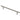 M Marcus - Eurospec - 19mm Straight T Pull Handle - 300mm CTC; #finish_satin-stainless-steel