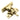 Prima Hardware - Brighton Fastener - 59mm x 22mm; #finish_polished-brass