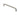 M Marcus - Eurospec - 25mm dia. D Pull Handle - 300mm CTC; #finish_satin-stainless-steel