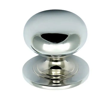 Prima Hardware - Victorian Solid Cupboard Knob - 25mm dia; #finish_polished-chrome