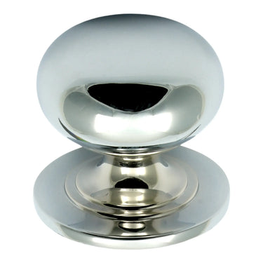 Prima Hardware - Victorian Solid Cupboard Knob - 38mm dia; #finish_polished-chrome