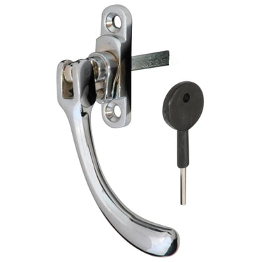 Prima Hardware - Locking Window Espagnolette - Right Hand; #finish_polished-chrome