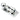 Prima Hardware - Claw Fastener Ball End - 64mm x 18mm; #finish_polished-chrome