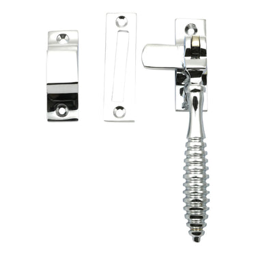 Prima Hardware - Beehive Window Casement Fastener - 106mm x 30mm; #finish_polished-chrome