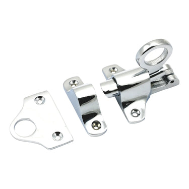 Prima Hardware - Fanlight Window Catch - Heavy Duty - 50mm x 55mm; #finish_polished-chrome