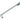 Prima Hardware - Roller Arm Stay - 200mm; #finish_polished-chrome
