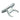Prima Hardware - Pole Hook Holder - 48mm x 18mm; #finish_polished-chrome
