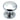 Prima Hardware - Ringed Plate Cupboard Knob - 38mm dia; #finish_polished-chrome