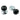 Prima Hardware - Ebony Mushroom Mortice/Rim Wooden Door Knobs - Unpsrung - Pair - 57mm dia; #finish_polished-chrome