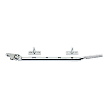 Prima Hardware - Knurled Casement Window Stay - 200mm; #finish_polished-chrome