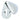 Prima Hardware - Pear Drop Covered Escutcheon - 44m x 27mm - Standard Key; #finish_polished-chrome