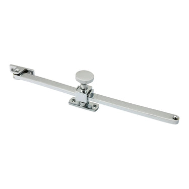 Prima Hardware - Screw Down Sliding Casement Stay - 254mm; #finish_polished-chrome