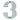 Prima Hardware - Numerals - Face Fix - 89mm - 3; #finish_polished-chrome