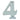 Prima Hardware - Numerals - Face Fix - 89mm - 4; #finish_polished-chrome