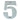 Prima Hardware - Numerals - Face Fix - 89mm - 5; #finish_polished-chrome