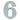 Prima Hardware - Numerals - Face Fix - 89mm - 6; #finish_polished-chrome
