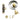 Prima Hardware - Butlers Bell - Round Pull; #finish_polished-brass