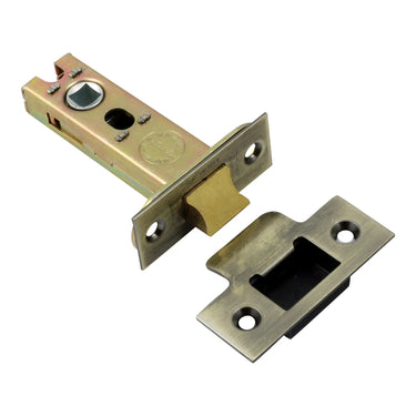 Prima Hardware - Tubular Latch - Heavy Duty - 76mm; #finish_antique-brass