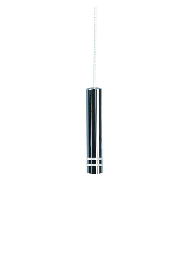Prima Hardware - Modern Cylindrical Light Pull - 80mm; #finish_polished-chrome