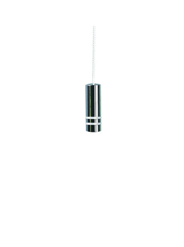 Prima Hardware - Modern Cylindrical Light Pull - 40mm; #finish_polished-chrome