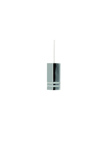 Prima Hardware - Square Cord Pull - 40mm; #finish_polished-chrome