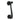 Prima Hardware - Scroll Door Knocker - 145mm x 32mm; #finish_matt-black