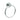 Prima Hardware - Lily Towel Ring - 160mm; #finish_polished-chrome