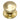 Prima Hardware - Princess Centre Door Knob - 73mm dia; #finish_polished-brass
