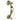 Prima Hardware - Profile Doctor Door Knocker - 190mm x 49mm; #finish_polished-brass
