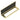 Prima Hardware - Internal Door Tidy with Draught Excluder - 310mm x 115mm; #finish_polished-brass