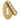 Prima Hardware - Oval Lady Covered Escutcheon - 50mm x 33mm - Standard Key; #finish_polished-brass