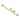 Prima Hardware - Beehive Window Casement Stay - 250mm; #finish_polished-brass