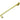 Prima Hardware - Roller Arm Stay - 200mm; #finish_polished-brass