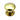 Prima Hardware - Ringed Plate Cupboard Knob - 32mm dia; #finish_polished-brass
