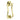 Prima Hardware - Slim Diplomat Door Knocker - 185mm x 80mm; #finish_polished-brass