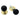 Prima Hardware - Ebony Reeded Mortice/Rim Wooden Door Knobs - Unpsrung - Pair - 54mm dia; #finish_polished-brass