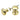 Prima Hardware - Mushroom Rim Knobs - Unsprung - Pair - 52mm dia; #finish_polished-brass