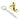 Prima Hardware - Locking Casement Stay Pin - 40mm x 16mm; #finish_polished-brass