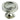 Prima Hardware - Stepped Cupboard Knob - 25mm dia; #finish_polished-nickel
