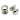 Prima Hardware - Mushroom Mortice Knobs - ½ Sprung - Pair - 60mm dia; #finish_polished-nickel