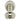 Prima Hardware - Queen Anne Reeded Cupboard Knob - Solid - 25mm dia; #finish_polished-nickel