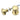 Prima Hardware - Mushroom Rim Knobs - Unsprung - Pair - 52mm dia; #finish_satin-brass
